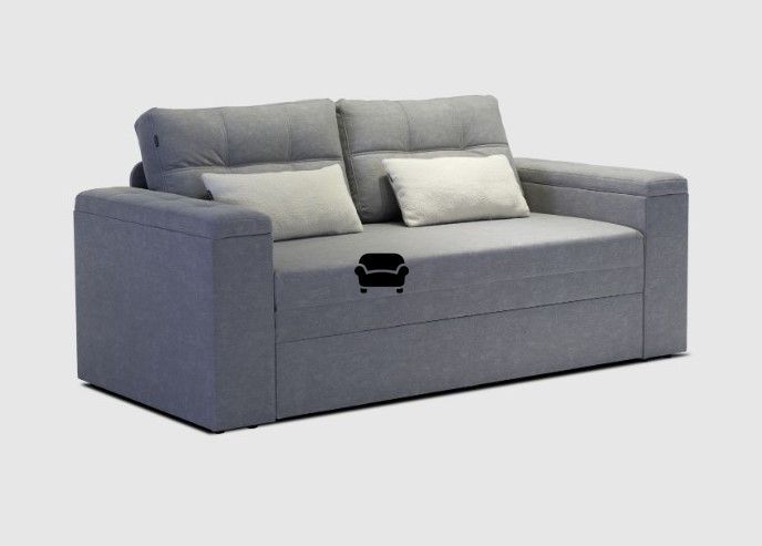 Крісло розкладне Остін 0,70 м з нішами (F44) F44-000200000263 фото