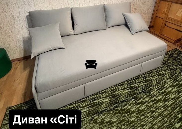 Диван викатний Сіті 1,80 м (F44) F44-0683 фото